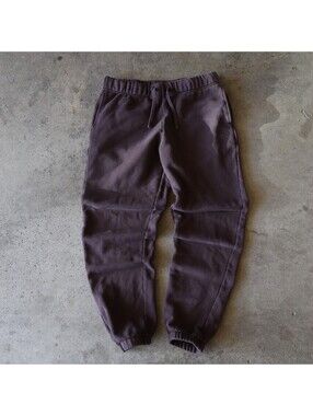 Ninth Hall Fundamentals Sweatpants Mens Small Brown Logo Jogger Pants Streetwear
